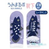 『うみまるず』靴下：深海魚Ver.(シーラカンス)【KiNiNaRu/きになる】キャラクターグッズ 通販