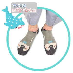 画像3: 『うみまるず』靴下(チンアナゴ)【KiNiNaRu/きになる】キャラクターグッズ 通販