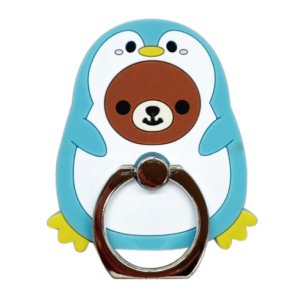 画像2: 『ぐるみん』 スマホリング クマ×ペンギン【KiNiNaRu/きになる】キャラクターグッズ 通販