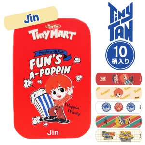 画像1: TinyTAN缶ケース付きばんそうこうTinyMART(Jin)【KiNiNaRu/きになる】公式グッズ TinyTAN  通販