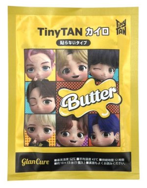 画像1: 【70%OFF】TinyTAN カイロ (Butter) 【KiNiNaRu/きになる】公式グッズ TinyTAN 通販