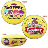 TinyTAN ラウンドクッション(TinyMART) イエロー 【KiNiNaRu/きになる】公式グッズ TinyTAN TinyMART   通販